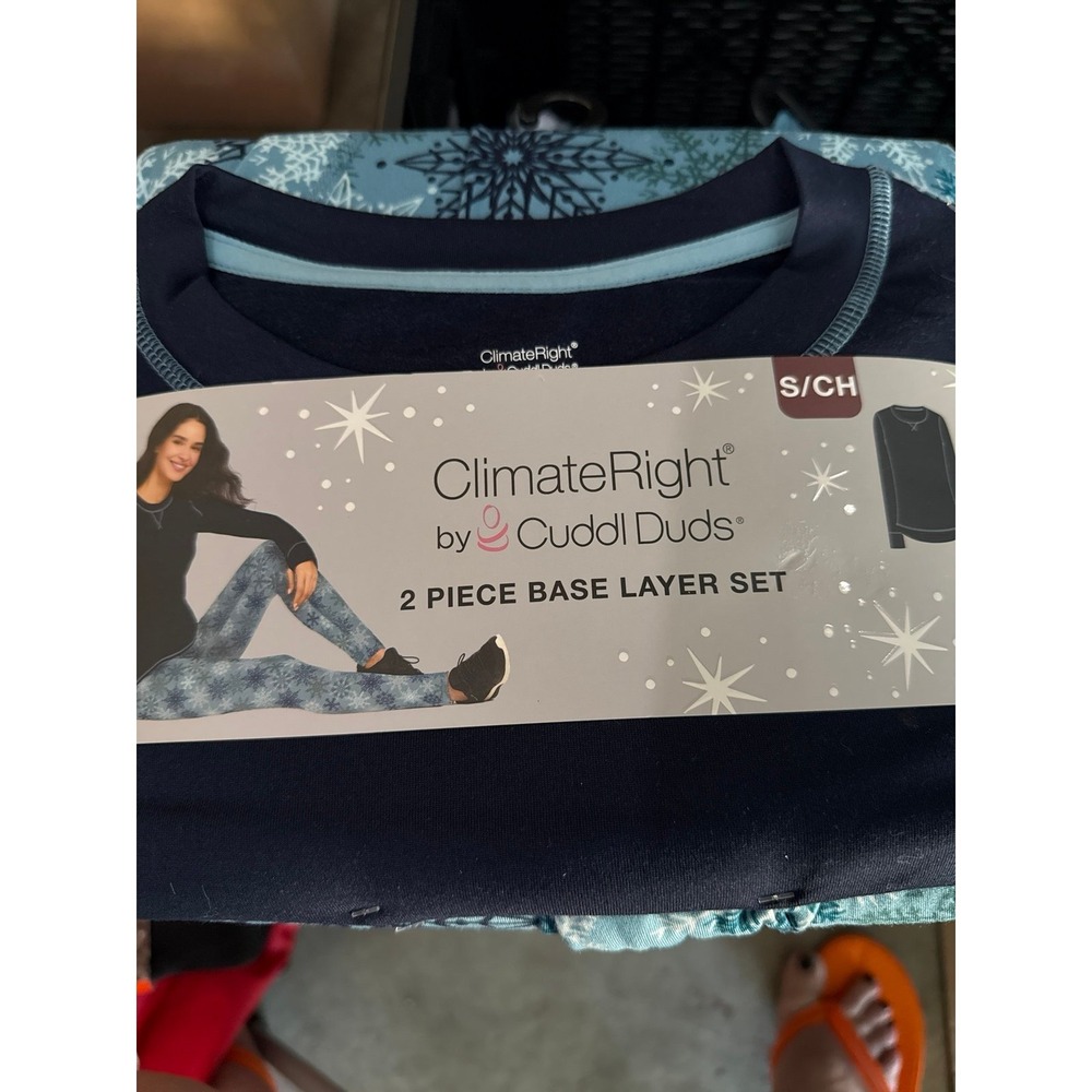 climate right by cuddl dusds two piece base layer set